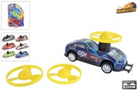 Roadstarblasters Stoot en Spin Stuntauto Die-cast met Pull Back Functie.