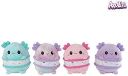Knuffel pluche axolotl zeedier 20cm multi kleuren speelgoed