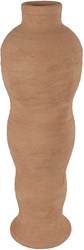 Van Manen vase jouet décoration terracotta 12x12x38,5cm marron
