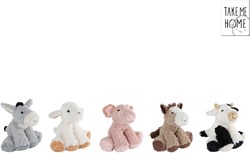Take Me Home boerderij dieren pluche 5ass 16cm