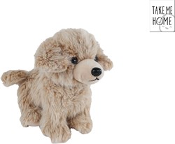 Chien en peluche debout 22cm Take Me Home jouet