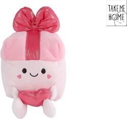 Vedes pluche knuffel cadeau 19,5cm - zacht pluche hart speelgoed