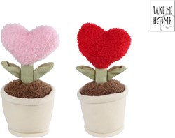 Van Manen peluche plante cœur Take Me Home 17cm jouet décoratif