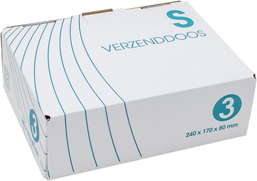 Cilgro verzenddoos karton 240x170x80mm stevig pakket