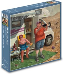 Art Revisited puzzel Mars avontuur 1000 stukjes - Marius van Dokkum