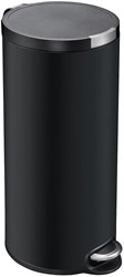 EKO pedaalemmer 30 liter mat zwart - prullenbak fingerprintproof