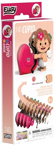 Eugy Puzzle 3D Cupidon - Jouet créatif en carton-2