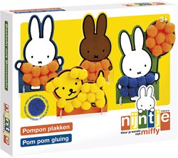 Nijntje pompom plakken 17044