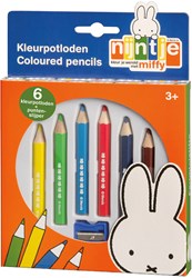 Bambolino Toys Miffy - Crayons de couleur en bois