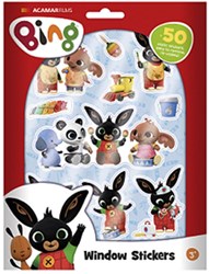 Bambolino Toys Bing raamstickers - raamdecoratie voor kinderen 3+ - 12 stuks