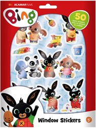 Bambolino Toys Bing Autocollants pour fenêtres - 50 pièces