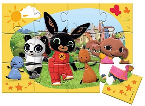 Bambolino Toys puzzle Bing - jouet éducatif 2 x 12 pièces-2