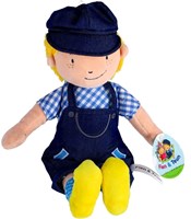 Bambolino Toys pluche knuffel Teun 33 cm - Fien en Teun boerderij-2