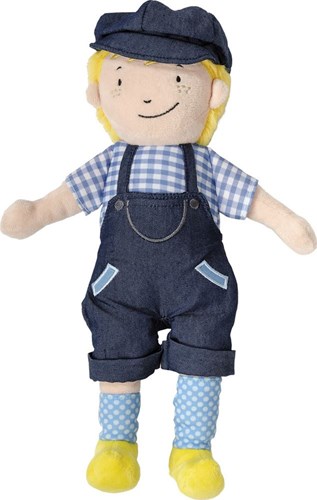 Bambolino Toys pluche knuffel Teun 33 cm - Fien en Teun boerderij