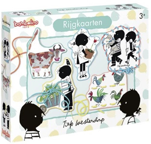 Simply cartes à lacer Jip & Janneke jouet éducatif motricité-2