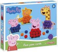 Bambolino Toys Peppa Pig knutselset pompom plakken creatief speelgoed