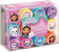 Totum Gabby's Poppenhuis stempelset - creatief speelgoed 12 stuks