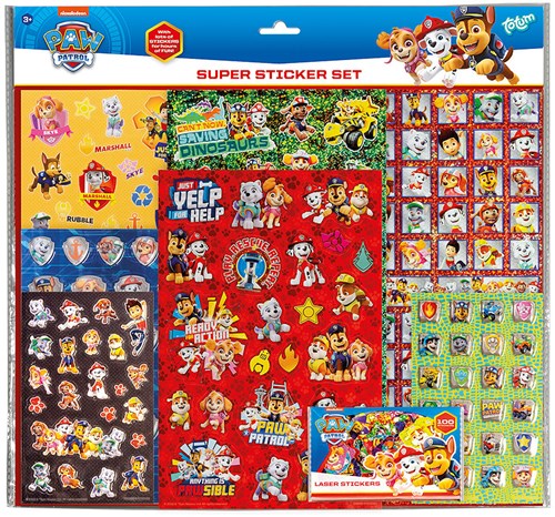 Ensemble d'autocollants Paw Patrol 720985