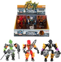 Constructierobot Warrior figurine d'action jouet - couleurs assorties
