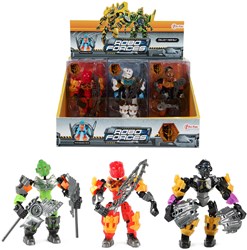 Constructierobot Warrior actiefiguur speelgoed - variërende kleuren