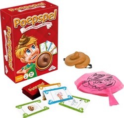 Identity Games kaartspel Poepspel mini - hilarisch familiespel vanaf 6 jaar