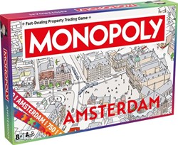 Identity Games bordspel Monopoly Amsterdam Engels editie 750 jaar