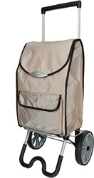 Secc chariot de courses champagne - grand caddie 44 litres