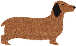 Deurmat teckel - grappige honden deurmat voor binnen en buiten