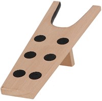 Esschert Design houten laarzenknecht laarzen uittrekker beukenhout
