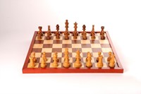 LongField Games Schaakbord/Dambord Veld 42 cm-2
