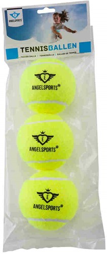 Tennis ballen 3 stuks in zak