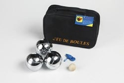 Engelhart Games Engelhart 6 ballen in zwarte rits tas