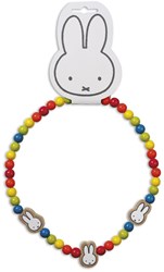 Bambolino Toys collier Miffy perles bois arc-en-ciel bijou enfant