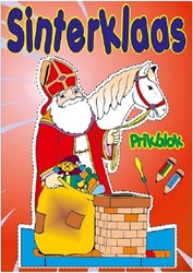 Twisk Sinterklaas prikblok knutselset met foam en prikpen 32 pagina's