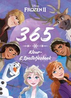 Disney Frozen kleurboek en spelletjesboek - 365 activiteiten A4