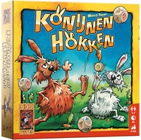 999 Games dobbelspel Konijnen Hokken - familiespel - vanaf 8 jaar