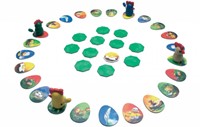 999 Games Jakkiebak! Kippenkak! Jeu de plateau d'apprentissage-2