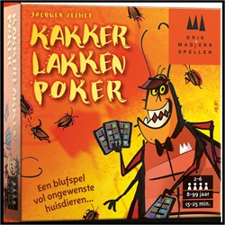 999 Games kaartspel Kakkerlakkenpoker voor kinderen en volwassenen 8+