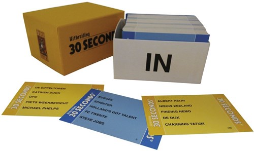 999 Games jeu de société 30 Seconds extension jeu de fête 12+ cartes supplémentaires-3