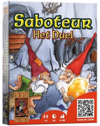 999 Games Saboteur: Het duel - Kaartspel - 8+