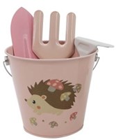 Simply ensemble de jardin métal et bois hérisson pour enfants - jouet de jardin-2