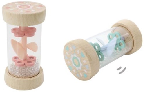 Simply bâton de pluie petit jouet instrument de musique multicolore 10 cm-2