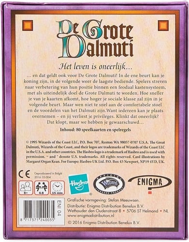 Asmodee Hasbro kaartspel De grote Dalmuti-3
