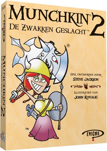 Asmodee Munchkin 2 NL - De Zwakken Geslacht - NL