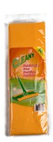 Cleany microvezeldoek oranje stofwisser vervangingsdoek 50 stuks