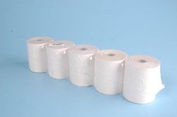 Cilgro duplorol papier wit/geel 76x70x12mm 5 stuks kassarol