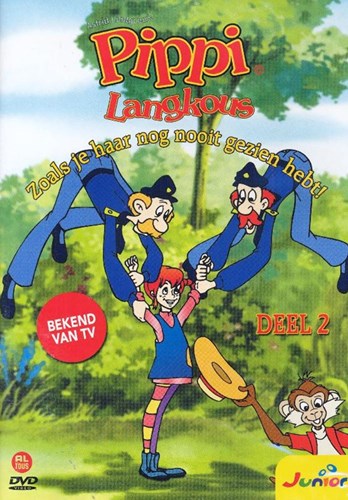 Harlekijn DVD animatie Pippi Langkous deel 2 kindervideo