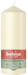 Bolsius bougie pilier ivoire - bougie décorative 150/58 ambiance crème