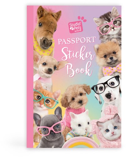 Studio Pets pochette livre d'autocollants - Créativité avec stickers