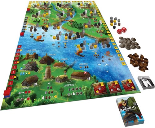 White Goblin Games bordspel Rovers van de Noordzee Viking avontuur-2